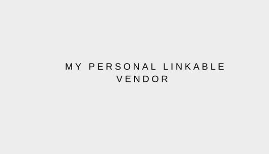 my linkable vendor